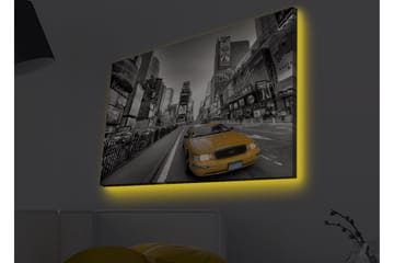 Väggdekor LED-belysning Canvas Målning - Inredning - Tavlor & posters - Canvastavla