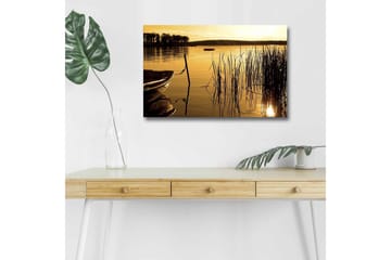 Väggdekor LED-belysning Canvas Målning - Inredning - Tavlor & posters - Canvastavla