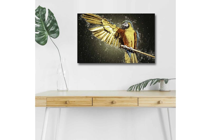 Väggdekor LED-belysning Canvas Målning - Inredning - Tavlor & posters - Canvastavla