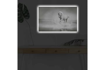 Väggdekor LED-belysning Canvas Målning - Inredning - Tavlor & posters - Canvastavla