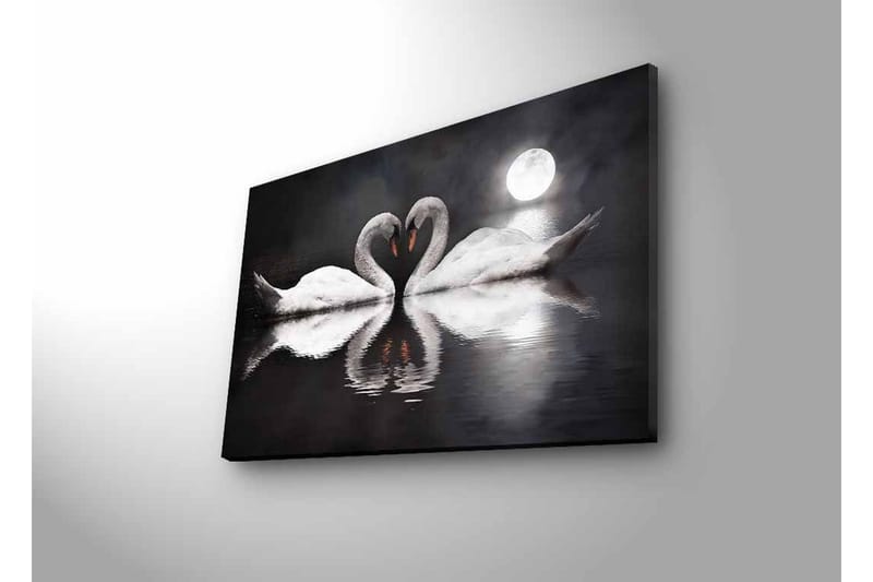Väggdekor LED-belysning Canvas Målning - Inredning - Tavlor & posters - Canvastavla