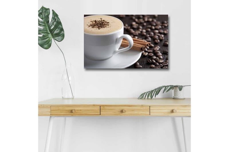 Väggdekor LED-belysning Canvas Målning - Inredning - Tavlor & posters - Canvastavla