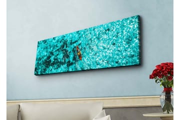 Väggdekor LED-belysning Canvas Målning - Inredning - Tavlor & posters - Canvastavla