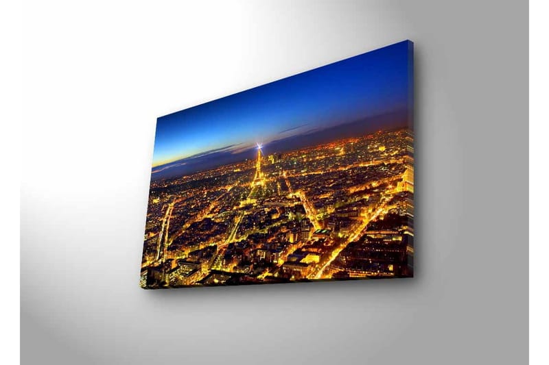 Väggdekor LED-belysning Canvas Målning - Inredning - Tavlor & posters - Canvastavla