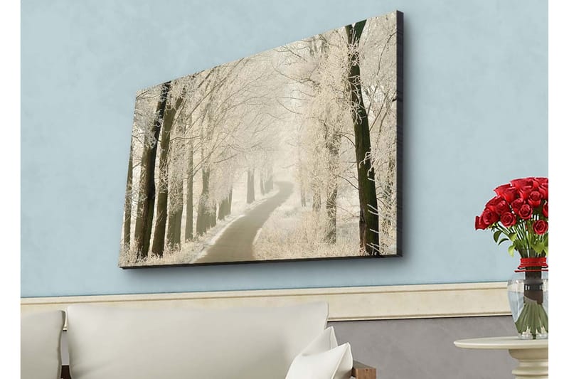 Väggdekor LED-belysning Canvas Målning - Inredning - Tavlor & posters - Canvastavla