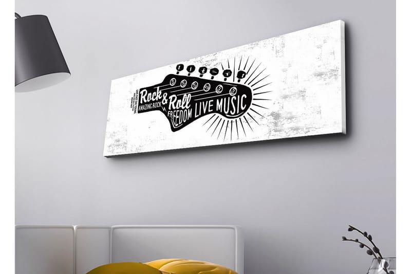 Väggdekor LED-belysning Canvas Målning - Inredning - Tavlor & posters - Canvastavla