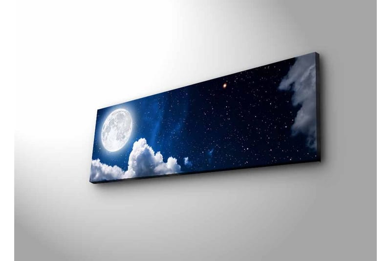 Väggdekor LED-belysning Canvas Målning - Inredning - Tavlor & posters - Canvastavla