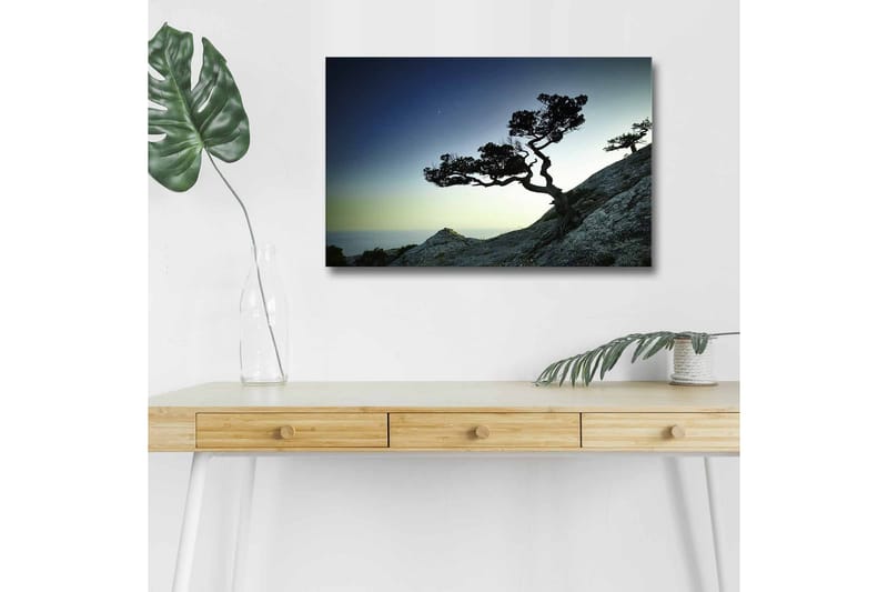Väggdekor LED-belysning Canvas Målning - Inredning - Tavlor & posters - Canvastavla