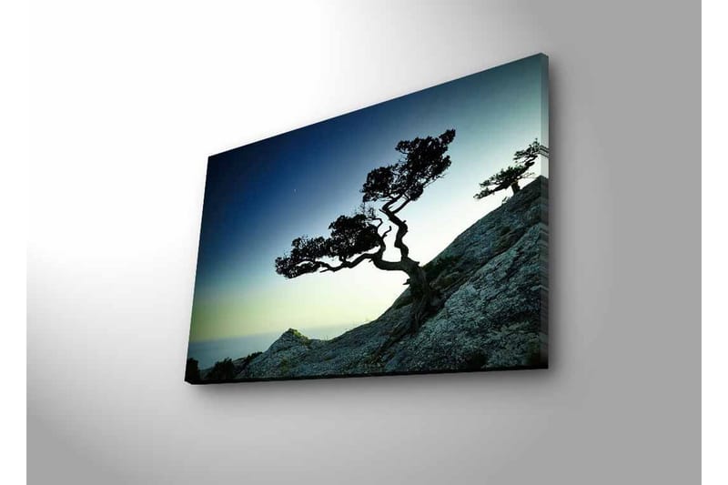 Väggdekor LED-belysning Canvas Målning - Inredning - Tavlor & posters - Canvastavla