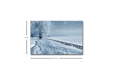 Väggdekor LED-belysning Canvas Målning - Inredning - Tavlor & posters - Canvastavla