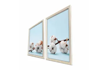 Väggdekor MDF Målning 2 Delar - Inredning - Tavlor & posters - Canvastavla