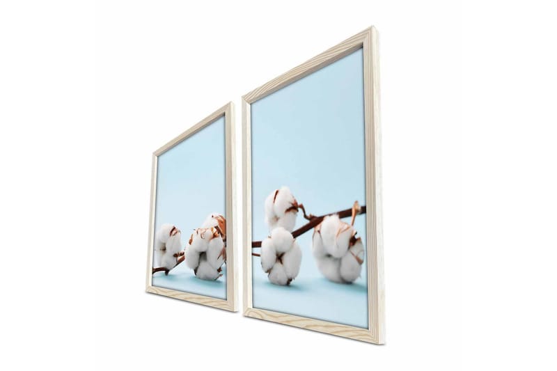 Väggdekor MDF Målning 2 Delar - Inredning - Tavlor & posters - Canvastavla