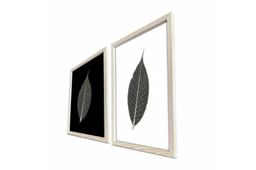 Väggdekor MDF Målning 2 Delar - Inredning - Tavlor & posters - Canvastavla