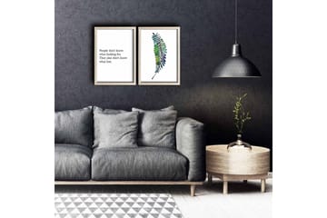 Väggdekor MDF Målning 2 Delar - Inredning - Tavlor & posters - Canvastavla