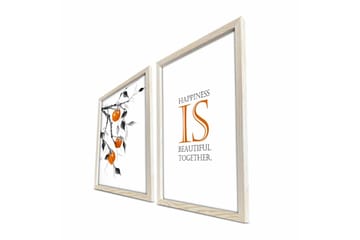 Väggdekor MDF Målning 2 Delar - Inredning - Tavlor & posters - Canvastavla