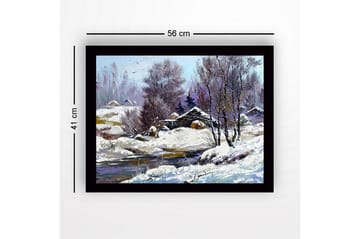 Väggdekor MDF Målning - Inredning - Tavlor & posters - Canvastavla