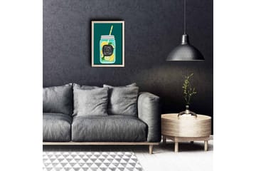 Väggdekor MDF Målning - Inredning - Tavlor & posters - Canvastavla