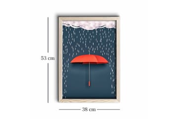 Väggdekor MDF Målning - Inredning - Tavlor & posters - Canvastavla