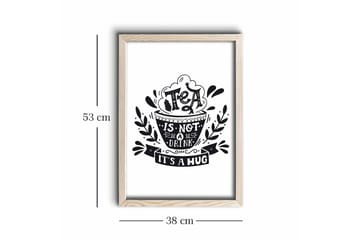 Väggdekor MDF Målning - Inredning - Tavlor & posters - Canvastavla