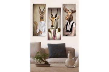 Väggdekor MDF Målning - Inredning - Tavlor & posters - Canvastavla