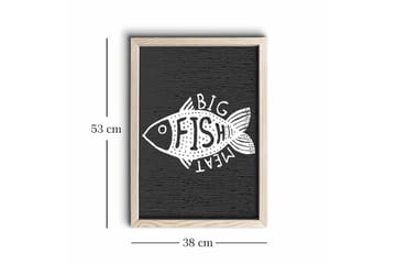 Väggdekor MDF Målning - Inredning - Tavlor & posters - Canvastavla