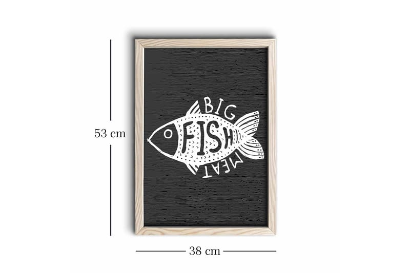 Väggdekor MDF Målning - Inredning - Tavlor & posters - Canvastavla