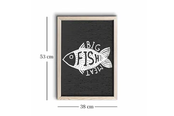 Väggdekor MDF Målning - Inredning - Tavlor & posters - Canvastavla