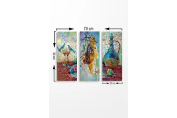 Väggdekor MDF Målning - Inredning - Tavlor & posters - Canvastavla