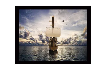 Väggdekor MDF Målning - Inredning - Tavlor & posters - Canvastavla