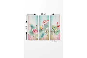 Väggdekor MDF Målning - Inredning - Tavlor & posters - Canvastavla