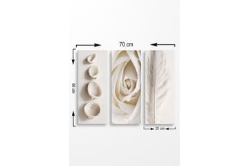 Väggdekor MDF Målning - Inredning - Tavlor & posters - Canvastavla