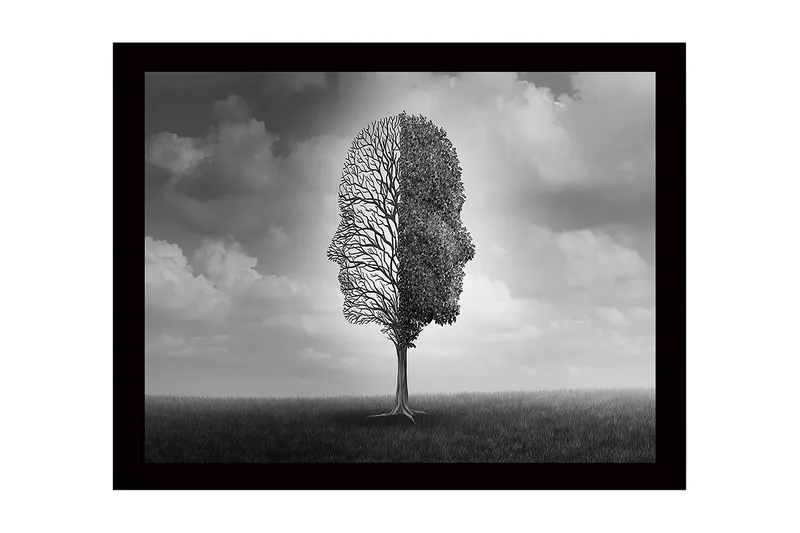 Väggdekor MDF Målning