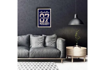 Väggdekor MDF Målning - Inredning - Tavlor & posters - Canvastavla