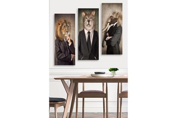 Väggdekor MDF Målning - Inredning - Tavlor & posters - Canvastavla