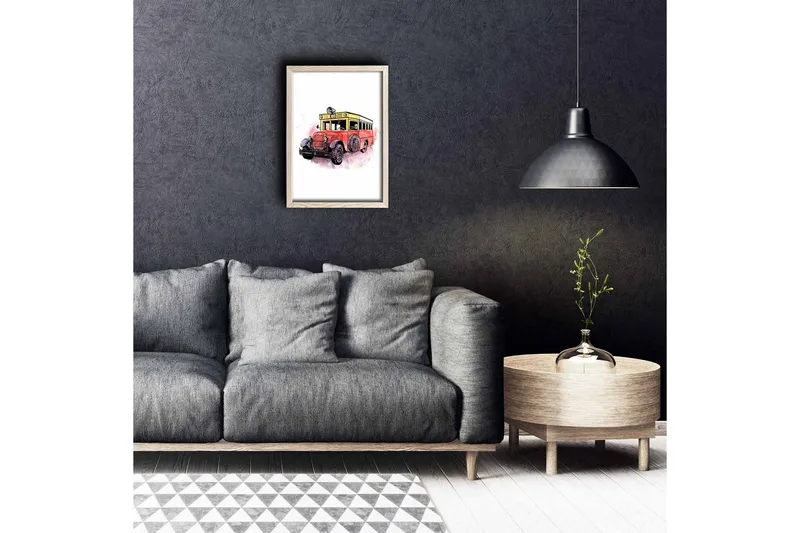 Väggdekor MDF Målning