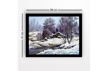 Väggdekor MDF Målning - Inredning - Tavlor & posters - Canvastavla