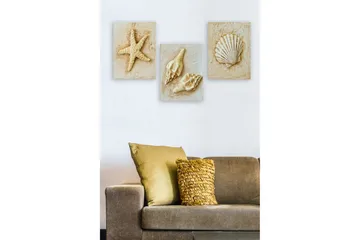 Väggdekor MDF Målning - Inredning - Tavlor & posters - Canvastavla