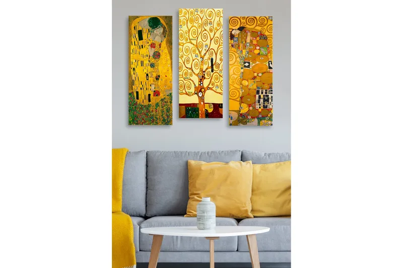 Väggdekor MDF Målning - Inredning - Tavlor & posters - Canvastavla