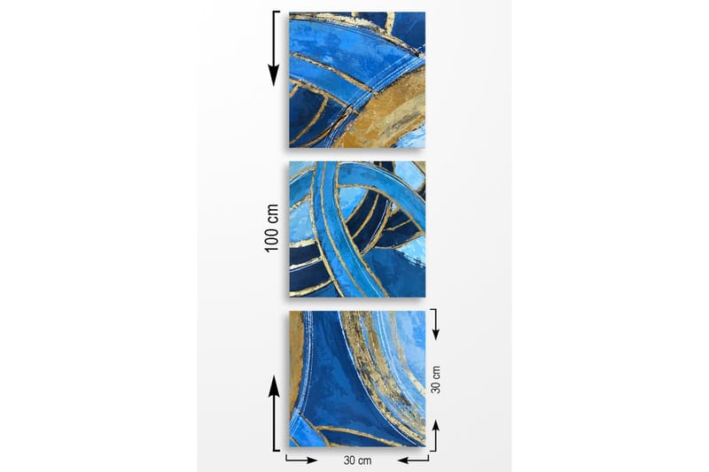 Väggdekor MDF Målning - Inredning - Tavlor & posters - Canvastavla