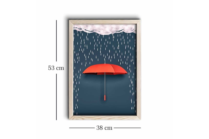 Väggdekor MDF Målning - Inredning - Tavlor & posters - Canvastavla