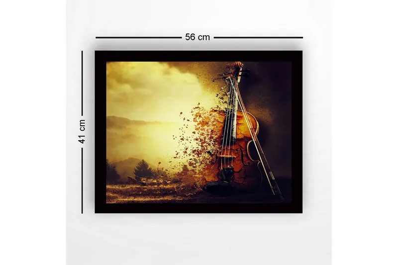 Väggdekor MDF Målning - Inredning - Tavlor & posters - Canvastavla