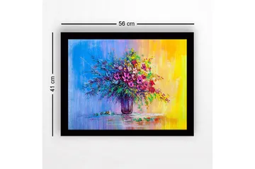 Väggdekor MDF Målning - Inredning - Tavlor & posters - Canvastavla