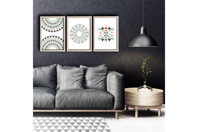 Väggdekor MDF Målning