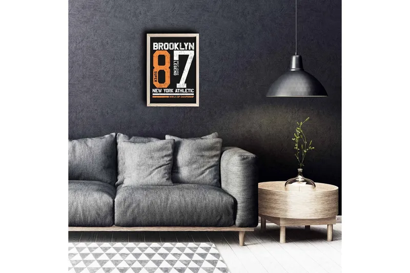 Väggdekor MDF Målning