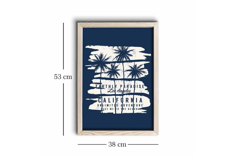 Väggdekor MDF Målning - Inredning - Tavlor & posters - Canvastavla