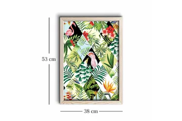 Väggdekor MDF Målning - Inredning - Tavlor & posters - Canvastavla