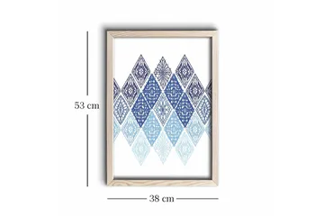 Väggdekor MDF Målning - Inredning - Tavlor & posters - Canvastavla