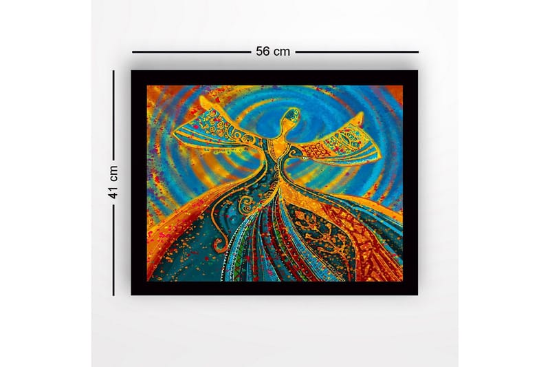 Väggdekor MDF Målning - Inredning - Tavlor & posters - Canvastavla