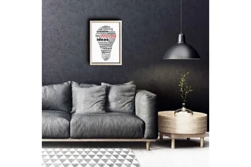 Väggdekor MDF Målning - Inredning - Tavlor & posters - Canvastavla