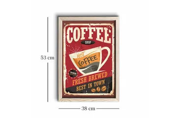 Väggdekor MDF Målning - Inredning - Tavlor & posters - Canvastavla